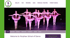 Desktop Screenshot of morphewschoolofdance.co.uk